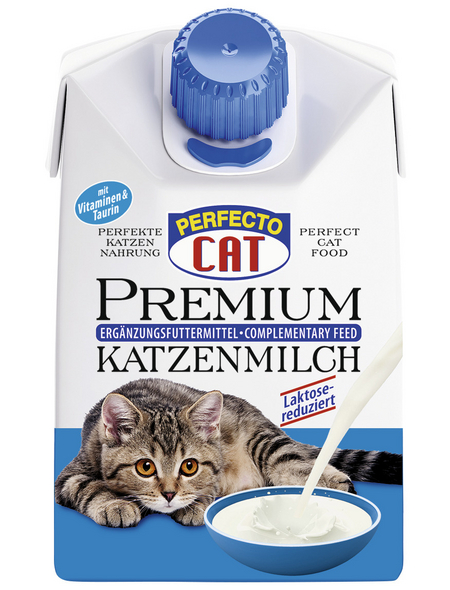 PERFECTO CAT Katzensnack »Premium Katzenmilch«, 27 Päckchen à 200 g