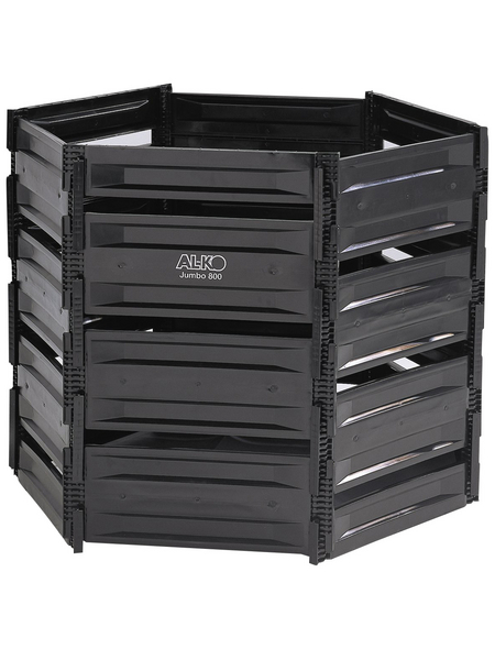 AL-KO Komposter »Jumbo 800«, 800 l, schwarz