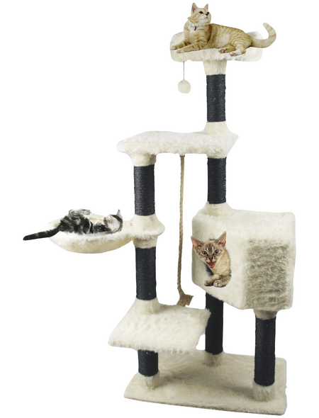heim kratzbaum white cat weiss hohe 139 cm hagebau de