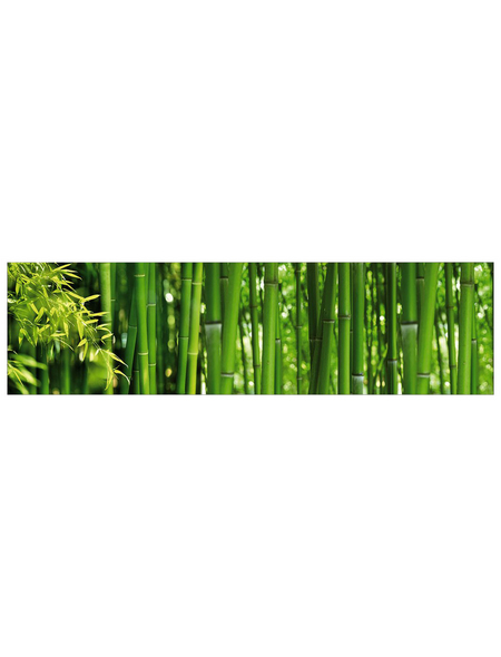 mySPOTTI Küchenrückwand »Bambus«, Aluverbund, Bambus