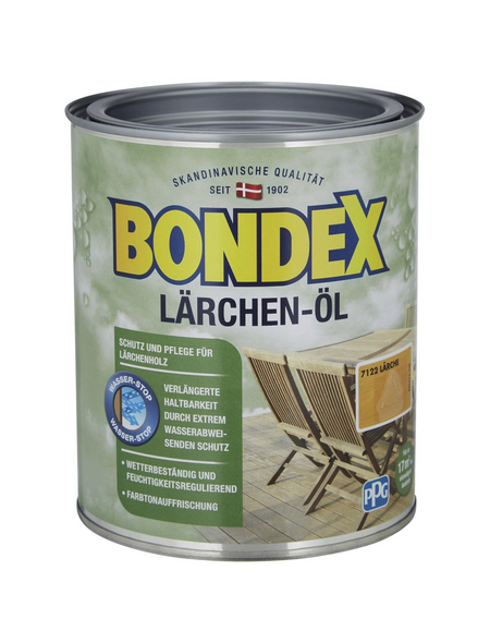 BONDEX Lärchen-Öl, Lärche, matt, 0,75 l