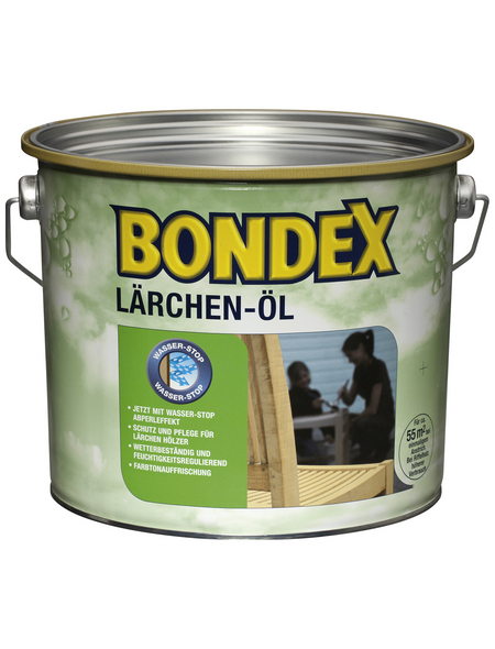 BONDEX Lärchen-Öl, Lärche, matt, 2,5 l