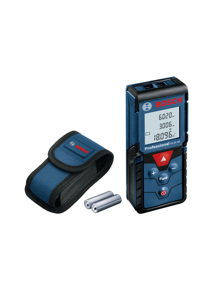BOSCH PROFESSIONAL Laser-Entfernungsmesser »GLM«, schwarz/blau