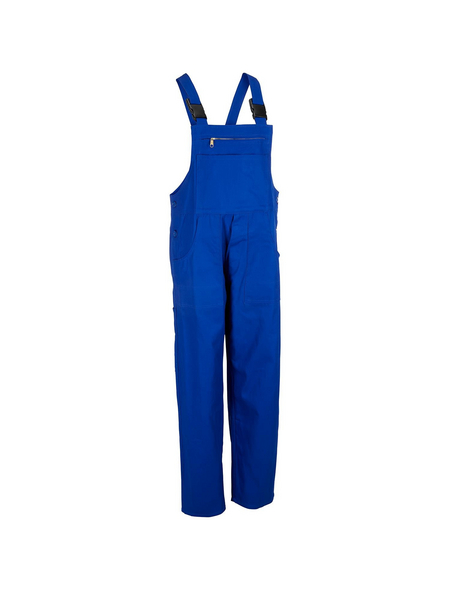 WILLAX Latzhose Baumwolle kornblau Gr. 58 WILLAX Latzhose Baumwolle kornblau Gr. 58