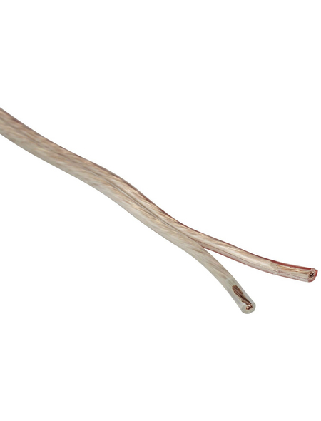 Kabelexpress Lautsprecherleitung, Kabelquerschnitt: 2mm², Aluminium/Kupfer/Polyvinylchlorid (PVC)