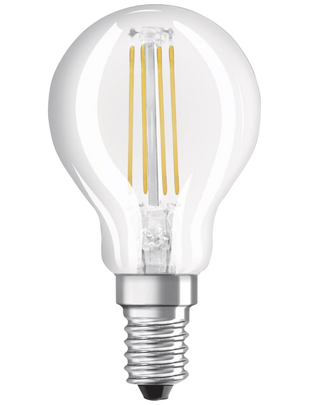 OSRAM LED-Filament-Leuchtmittel »Base Classic P«, 4 W, E14, 4000 K, 470 lm OSRAM LED-Filament-Leuchtmittel »Base Classic P«, 4 W, E14, 4000 K, 470 lm
