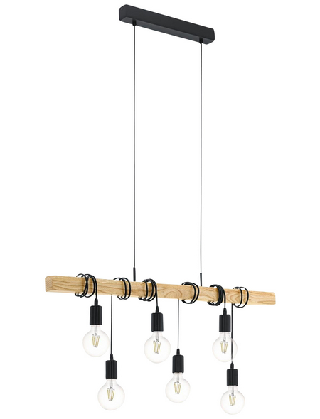 EGLO LED-Pendelleuchte »TOWNSHEND«, Stahl/Holz EGLO LED-Pendelleuchte »TOWNSHEND«, Stahl/Holz
