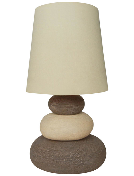 NÄVE LED-Tischleuchte »Stoney« natur, H: 31 cm, E14 ohne Leuchtmittel NÄVE LED-Tischleuchte »Stoney« natur, H: 31 cm, E14 ohne Leuchtmittel