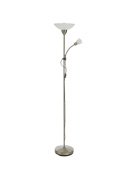 BRILLIANT Leuchte »Darlington«, 60 W, weiss/nickelfarben, Höhe: 178 cm BRILLIANT Leuchte »Darlington«, 60 W, weiss/nickelfarben, Höhe: 178 cm
