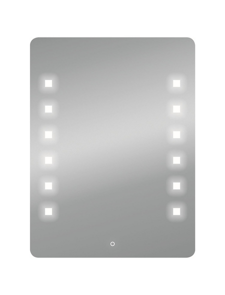 WELLWATER Lichtspiegel »Yasmina«, LED, BxH: 60 x 80 cm