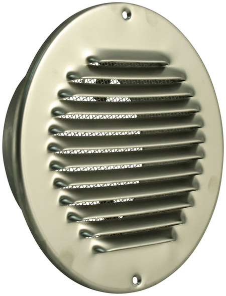 ARBO-INOX Lüftungsgitter Aus Edelstahl (AISI304) – Rund, 82 Mm Durchmesser, 1 Mm Stärke