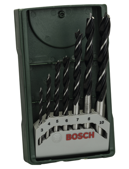 BOSCH Mini-X-Line-Holzbohrer-Set, 7-teilig