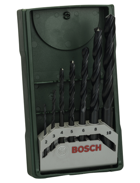BOSCH Mini-X-Line-Metallbohrer-Set, 7-teilig