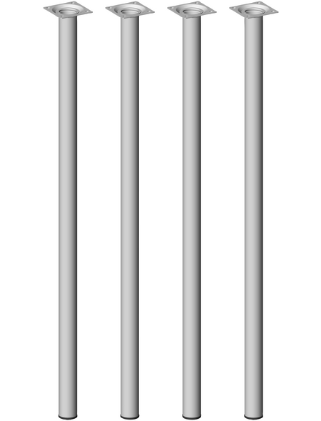 ELEMENT SYSTEM Möbelfuß »Burgund«, Ø: 30 mm, weiß - Hagebau.de