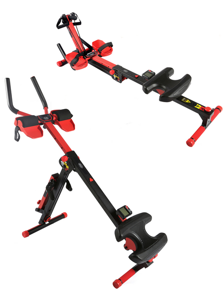 body coach Multifunktions-Fitnessgerät »3in1«, geeignet für: Muskeltraining/Fitness, schwarz/rot