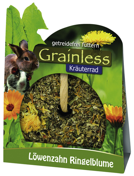 JR FARM Nagersnack »Grainless Kräuterrad«, 140 g