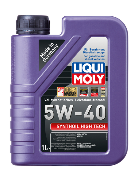 LIQUI MOLY Öl, 1 l, Kanister, Synthoil High Tech 5W-40