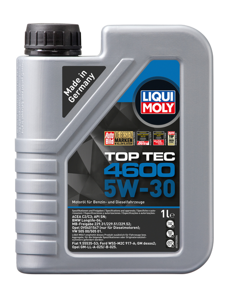 LIQUI MOLY Öl, 1 l, Kanister, Top Tec 4600 5W-30