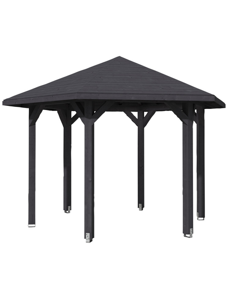 SKANHOLZ Pavillon, Zeltdach, sechseckig, BxT: 420 x 364 cm - Hagebau.de