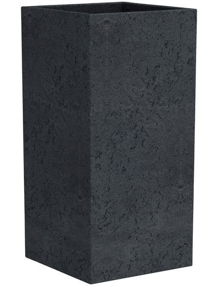CASAYA Pflanzgefäß »QUADRO HIGH«, BxHxT: 38 x 54 x 38 cm, schwarz