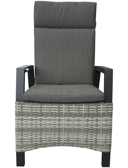 CASAYA Positionssessel »Sanogo«, BxHxT: 61 x 101 x 72 cm, Aluminium