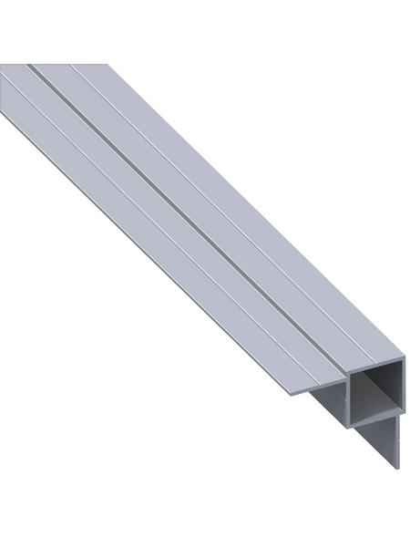 alfer® aluminium Quadratrohr combitech® Alu silber 1000 x 45,5 x 23,5 x 1,5 mm alfer® aluminium Quadratrohr combitech® Alu silber 1000 x 45,5 x 23,5 x 1,5 mm