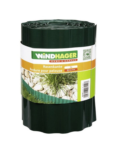 WINDHAGER Rasenkante, 15 mm, Kunststoff - Hagebau.de