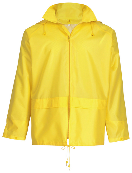 SAFETY AND MORE Regenjacke »Basic«, gelb, Polyester, Gr. XXL