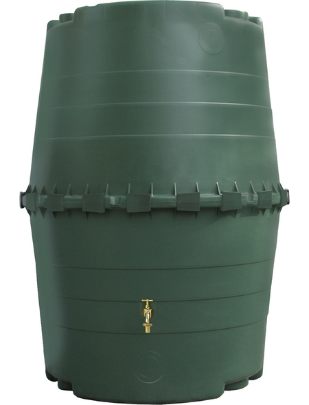 GARANTIA Regenwassertank »TOP-Tank«, 1300 L, dunkelgrün