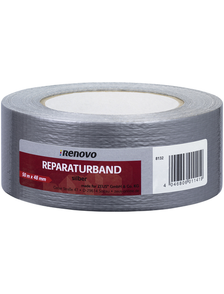 RENOVO Reparaturklebeband, silberfarben, BxL: 48 x 50cm