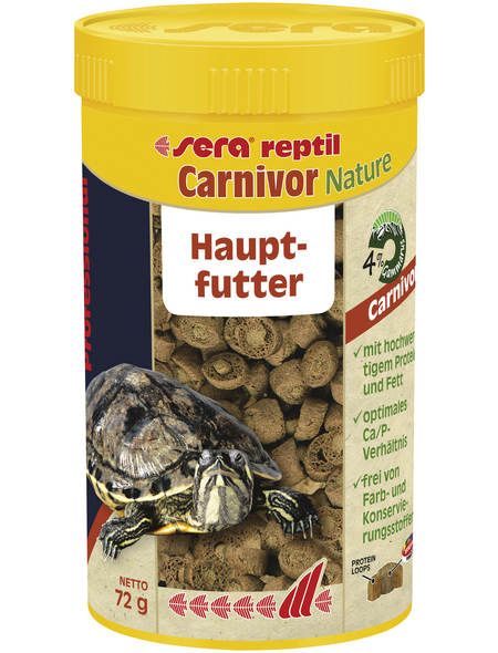 sera Reptilienfutter »Carnivor Nature«, 72 g (250 ml)