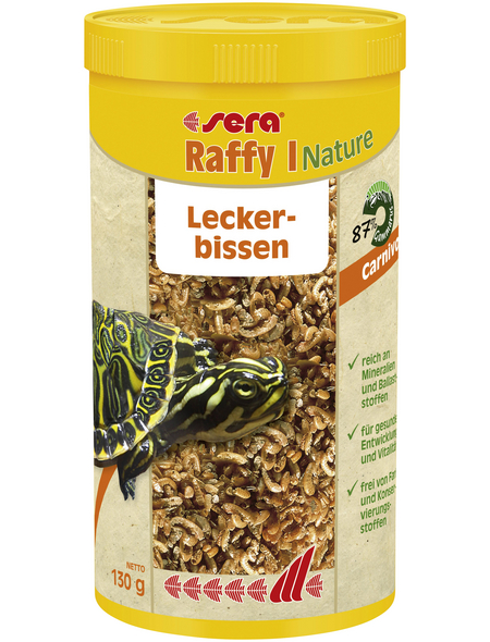 sera Reptilienfutter »Raffy I Nature«, 130 g (1 l)
