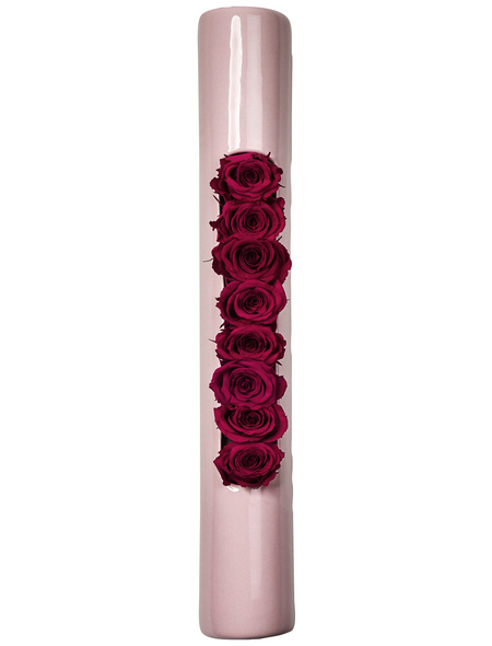  Rosen in Keramik »Infinity-Bloom«, rosa