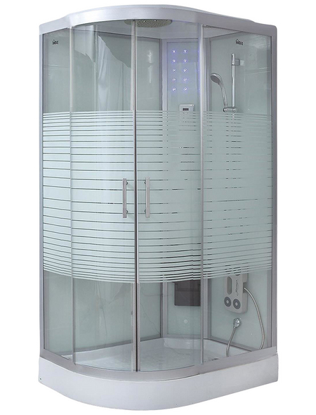 HOME DELUXE Runddusche »White Pearl«, B x H x T: 120 x 220 x 80 cm HOME DELUXE Runddusche »White Pearl«, B x H x T: 120 x 220 x 80 cm