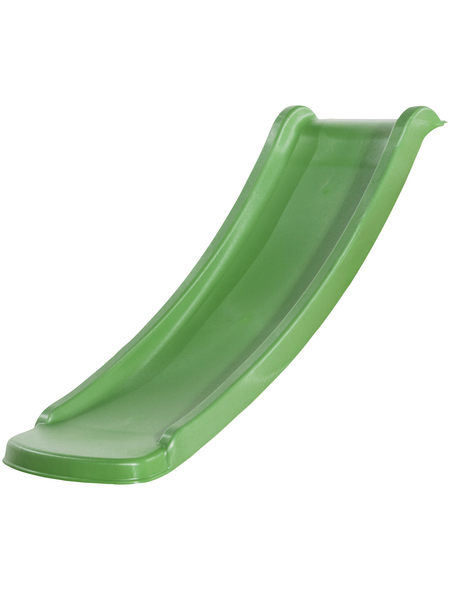 AKUBI Rutsche, Kunststoff, 120 cm, grün