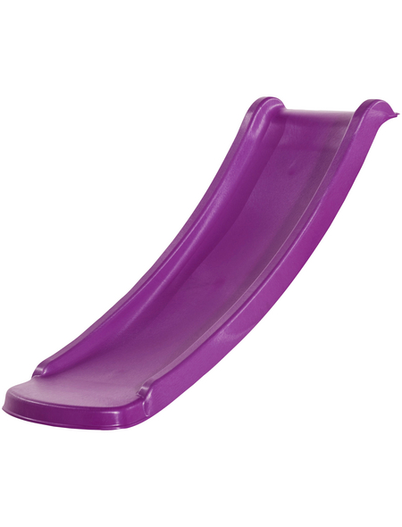 AKUBI Rutsche, Kunststoff, 120 cm, violett