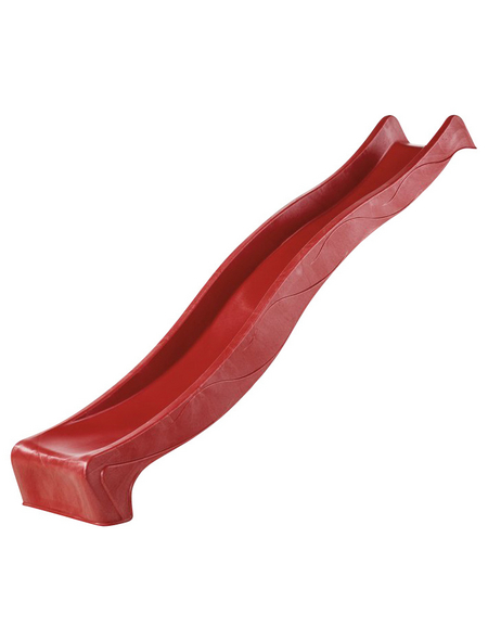 AKUBI Rutsche, Kunststoff, 300 cm, rot