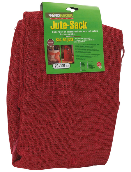 WINDHAGER Sack, Naturfaser, rot - Hagebau.de