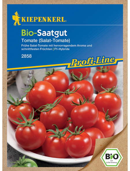 KIEPENKERL Salat-Tomate, Solanum lycopersicum, Bio-Qualität, Saatgut