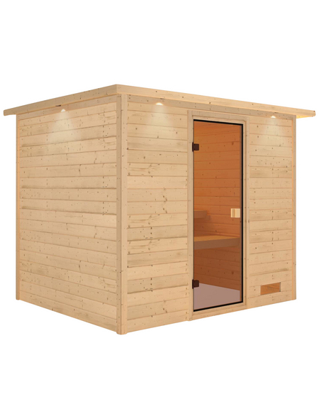 WOODFEELING Sauna »Karla«, ohne Ofen WOODFEELING Sauna »Karla«, ohne Ofen