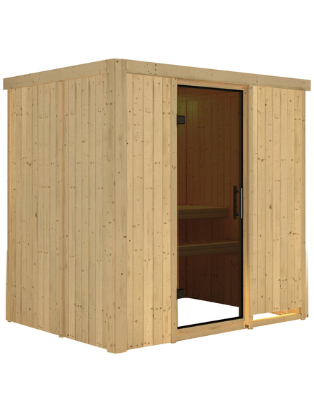 KARIBU Sauna »Kircholm«, ohne Ofen KARIBU Sauna »Kircholm«, ohne Ofen