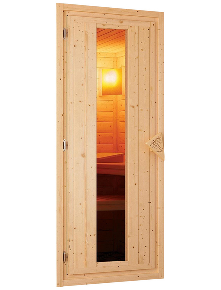 KARIBU Sauna »Kothla«, mit Ofen, externe Steuerung KARIBU Sauna »Kothla«, mit Ofen, externe Steuerung