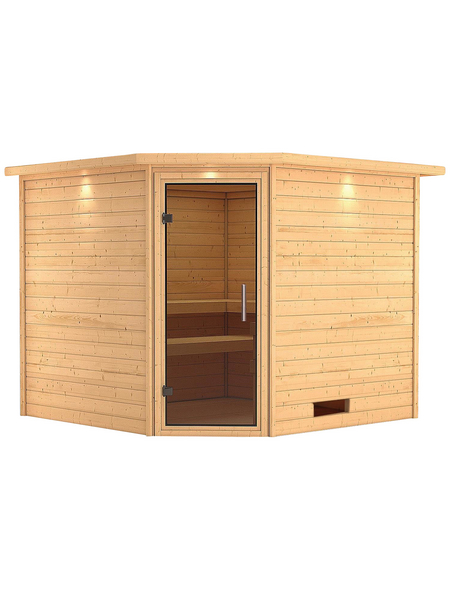 WOODFEELING Sauna »Leona«, ohne Ofen WOODFEELING Sauna »Leona«, ohne Ofen
