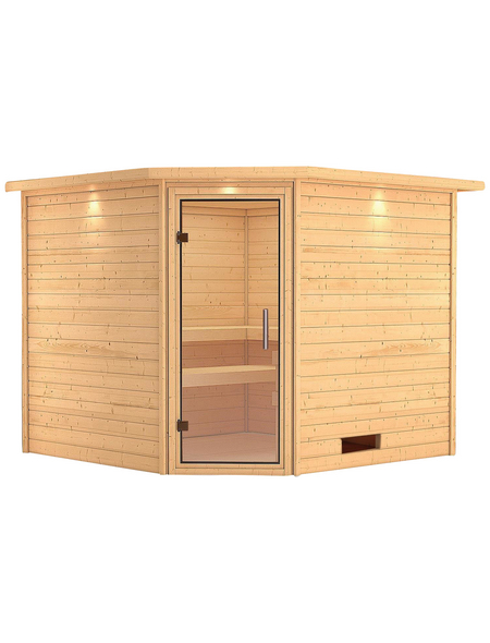 WOODFEELING Sauna »Leona«, ohne Ofen WOODFEELING Sauna »Leona«, ohne Ofen