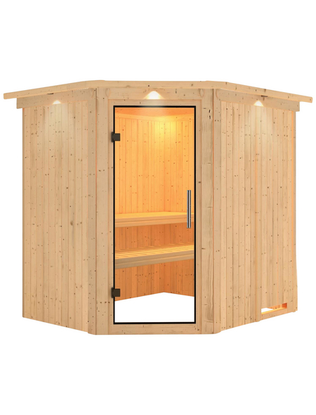 KARIBU Sauna »Maardu« ohne Ofen KARIBU Sauna »Maardu« ohne Ofen