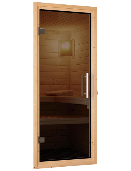 KARIBU Sauna »Rakvere« ohne Ofen KARIBU Sauna »Rakvere« ohne Ofen