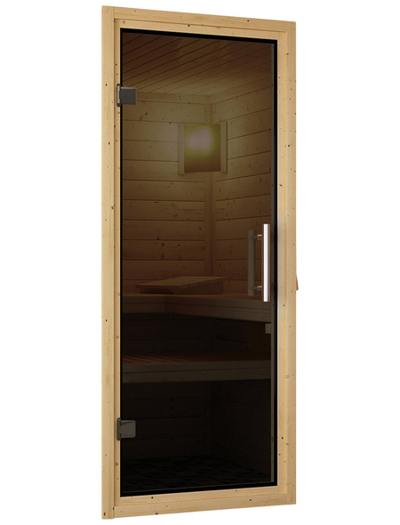 KARIBU Sauna »Rujen«, mit Ofen, integrierte Steuerung KARIBU Sauna »Rujen«, mit Ofen, integrierte Steuerung