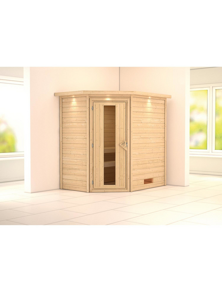 WOODFEELING Sauna »Svea«, für 3 Personen, ohne Ofen WOODFEELING Sauna »Svea«, für 3 Personen, ohne Ofen