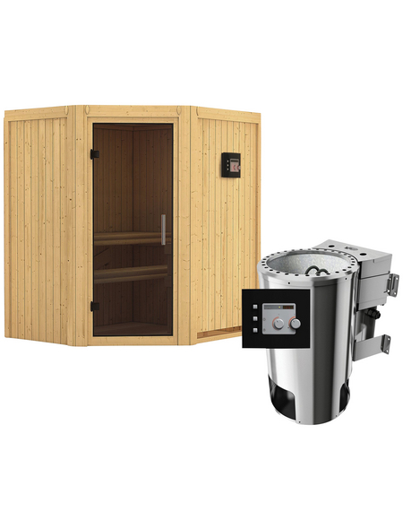 KARIBU Sauna »Tuckum«, mit Ofen, externe Steuerung KARIBU Sauna »Tuckum«, mit Ofen, externe Steuerung
