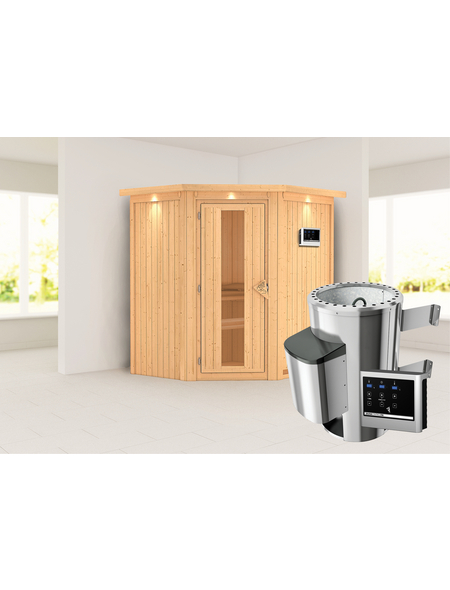 KARIBU Sauna »Tuckum«, mit Ofen, externe Steuerung KARIBU Sauna »Tuckum«, mit Ofen, externe Steuerung